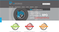 Desktop Screenshot of hrperformance.com.ar